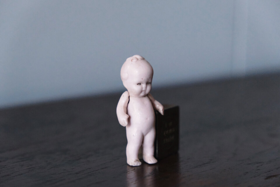 ビスクドール ベビー ドール ミニョネット 5.5cm アンティーク 0501670