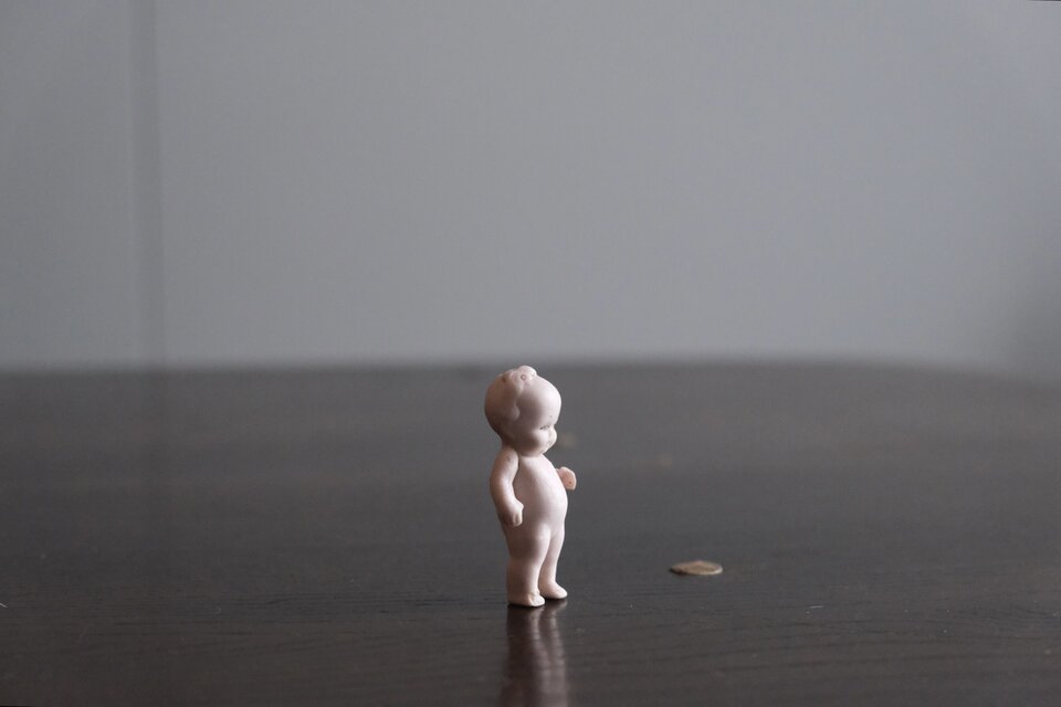 ビスクドール ベビー ドール ミニョネット 5.5cm アンティーク 0501670