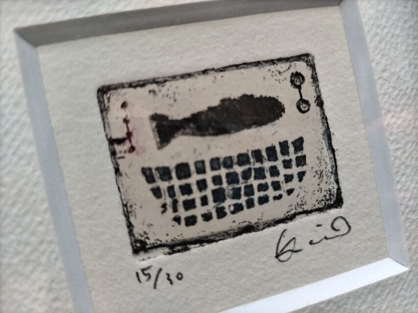 ミニ銅版画『舟は行く』 | iichi 日々の暮らしを心地よくする