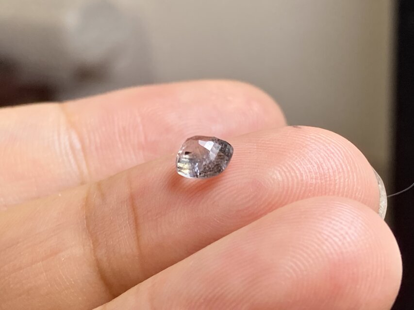 RS13-99 非加熱 銀灰色 スピネル ミャンマー産 ルース | iichi 日々の