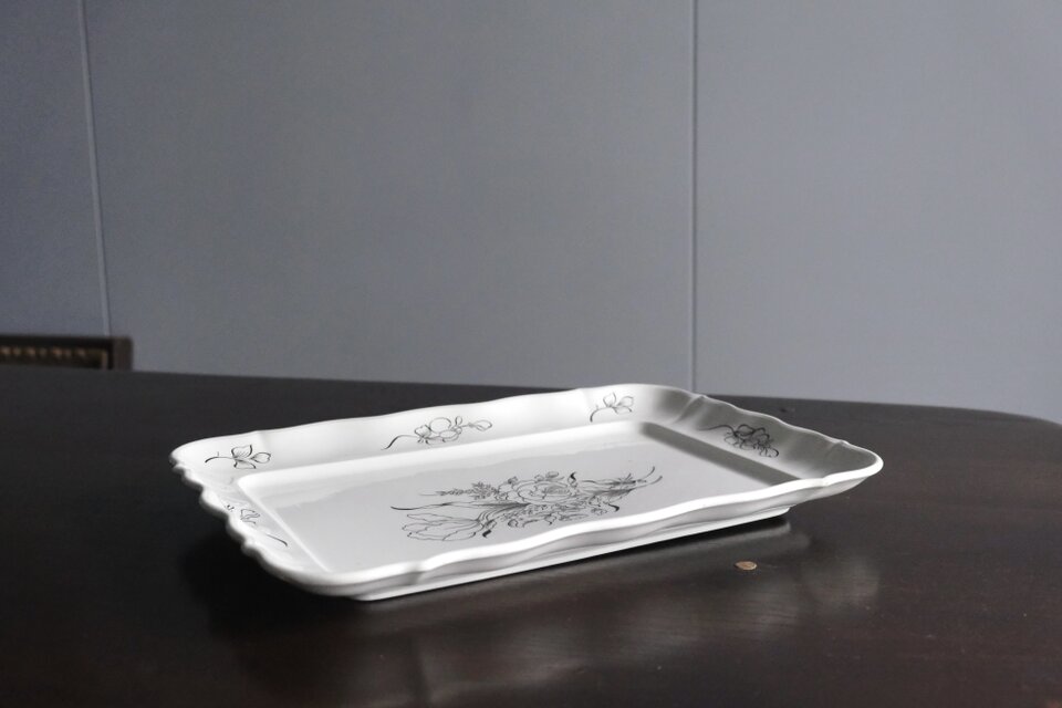 K&G Luneville リュネヴィル 長角皿 オーバル皿 楕円皿 フランス