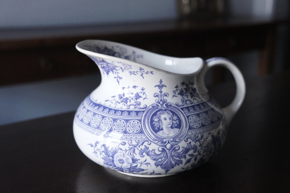 希少 美品 サルグミンヌ PERSE ピシェ フランスアンティーク 希少