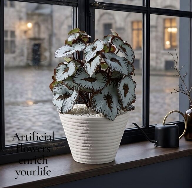 光触媒 人工観葉植物 ウォールグリーン フェイクグリーン ベコニア
