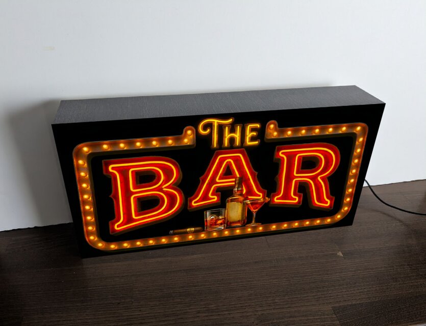 オーダー無料】THE BAR ショットバー パブ スナック 酒場 レトロ 店舗