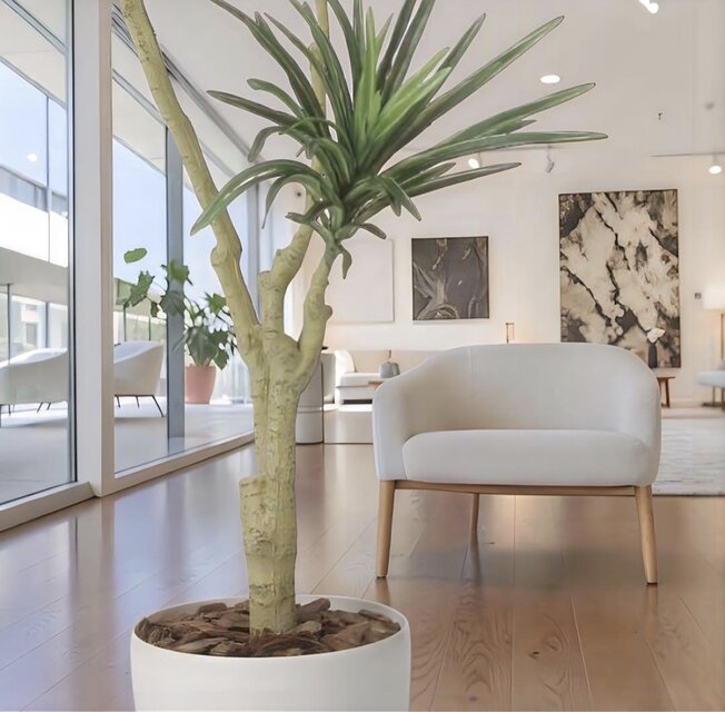 光触媒 人工観葉植物 ウォールグリーン フェイクグリーン ユッカ