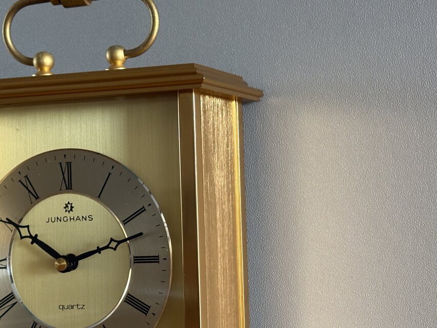 ドイツの古き良き時代を感じさせる、JUNGHANS（ユンハンス）製の置時計