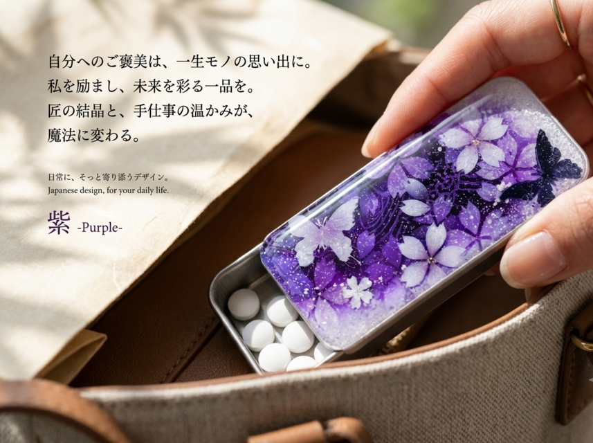 FRISKケース『絵』フリスク タブレット ミント 名入れ 職人 送料無料