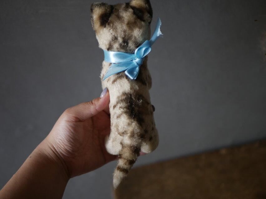 シュタイフ ドイツヴィンテージ 猫 ねこ アンティークのある生活