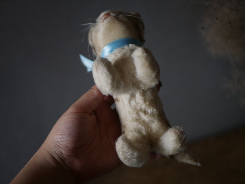 シュタイフ ドイツヴィンテージ 猫 ねこ アンティークのある生活