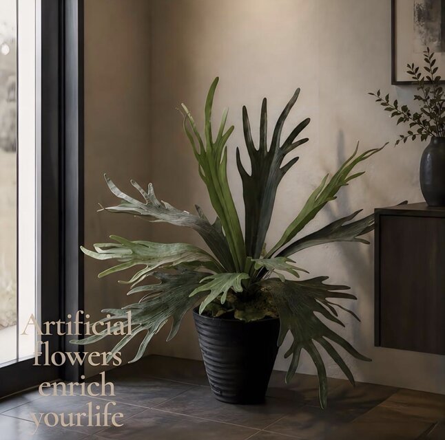 光触媒　人工観葉植物　ウォールグリーン　フェイクグリーン　コウモリランモスボール 光触媒 人工観葉植物 ウォールグリーン フェイクグリーン コウモリラン