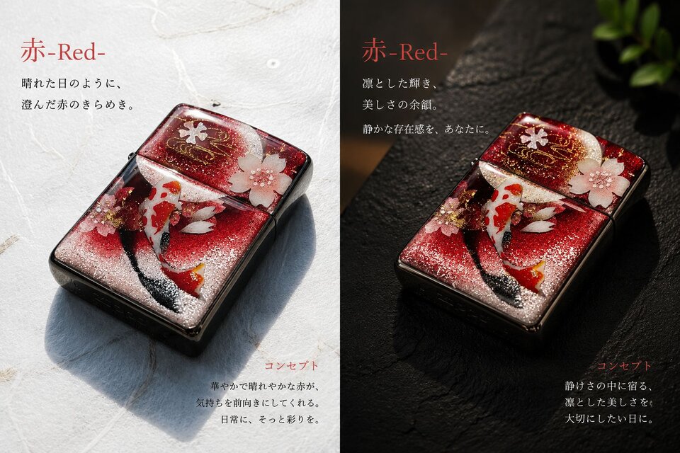 zippoケース『井』ライター ジッポ 和柄 工芸 職人 送料無料 名入れ 桜