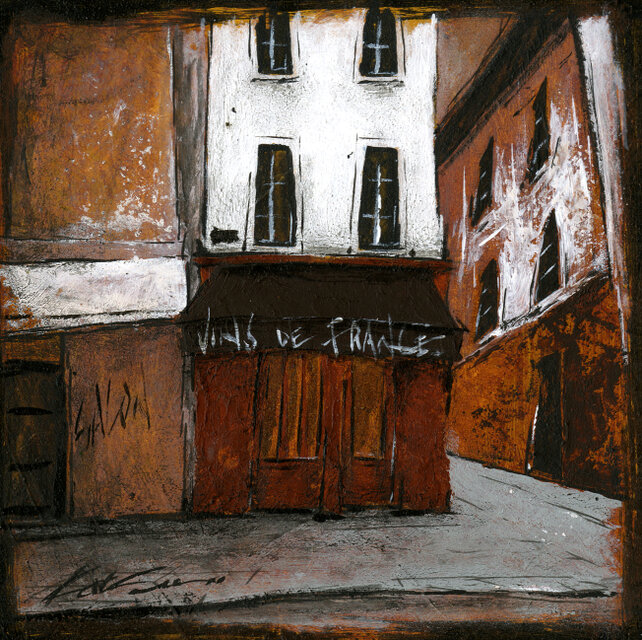 PARIS#1092」絵画 風景画 パリ 小さな絵 インテリアアート | iichi