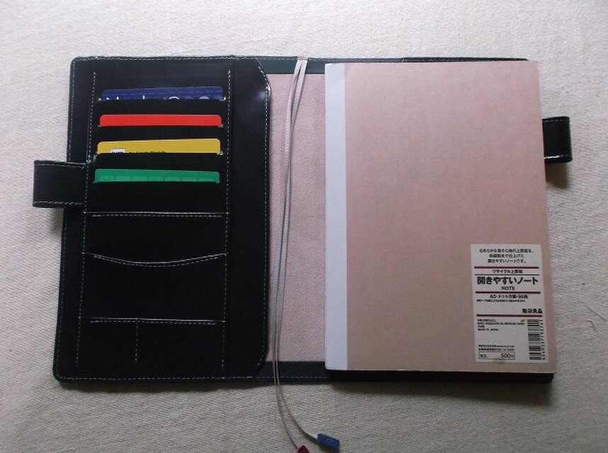 ほぼ日手帳カズン対応 A5サイズ手帳カバー レザー 刻印＆拭き染め