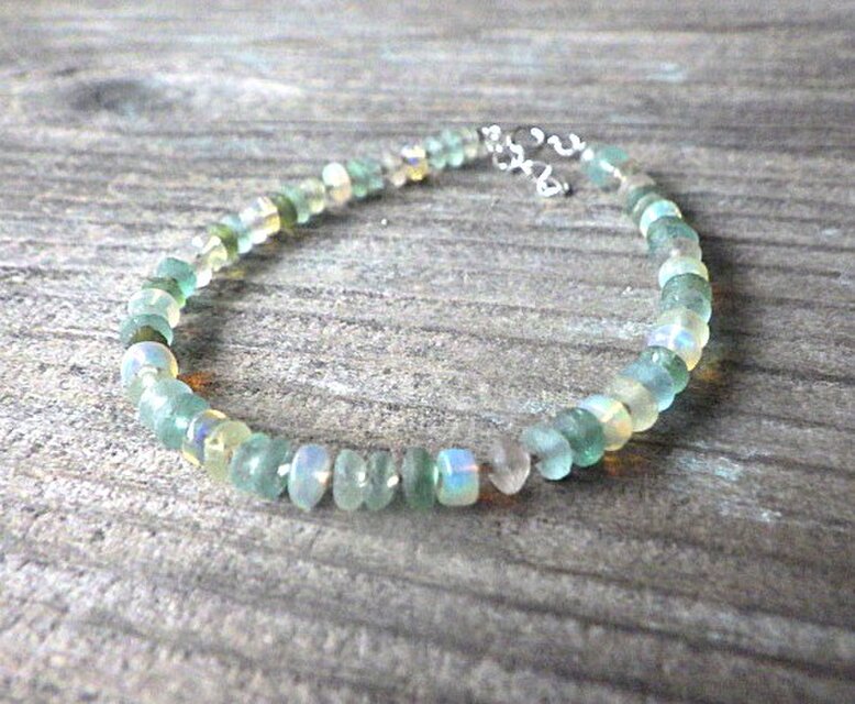 sv925 Ocean Romanglass Bracelet ローマングラス☆アジャスター