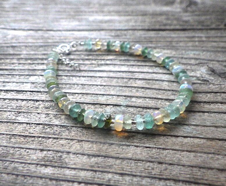 sv925 Ocean Romanglass Bracelet ローマングラス☆アジャスター