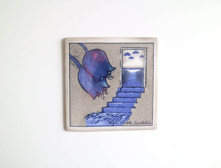 再入荷】ARABIA /Helja ヘルヤ / TULEVAISUUS 陶板 No.6828 | iichi