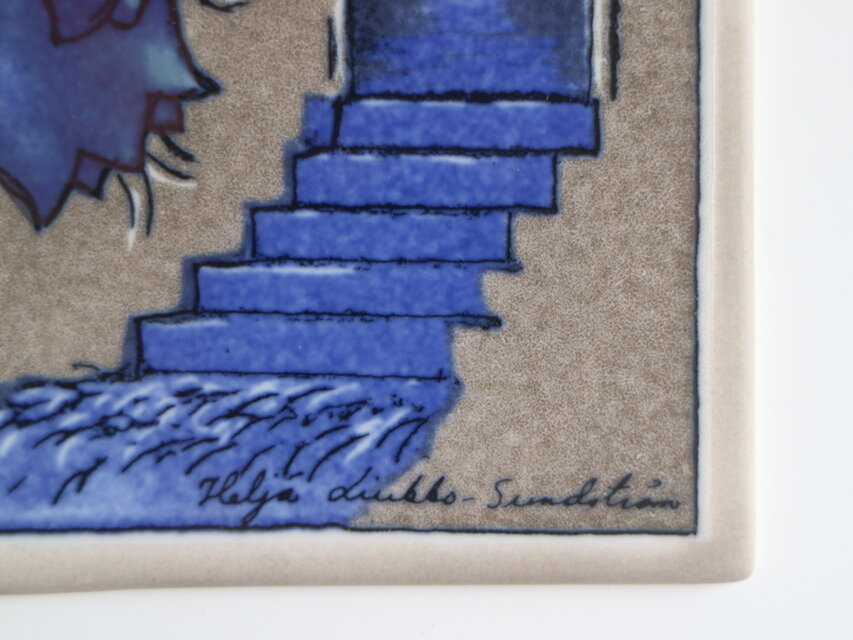 再入荷】ARABIA /Helja ヘルヤ / TULEVAISUUS 陶板 No.6828 | iichi
