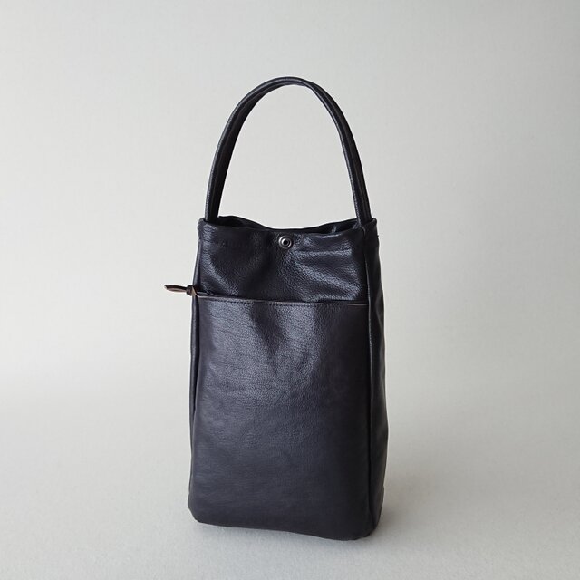 annco leather mini one-handle bag [black] | iichi 日々の暮らしを