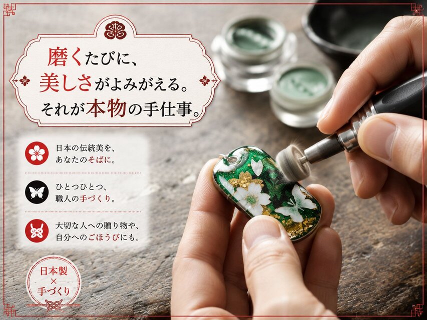 ネックレス『野』和柄 職人 アクセサリー ブレスレット 腕輪 送料無料