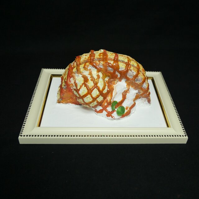 油彩 3D絵画『至福のプレリュード』立体アートフレーム・上質な