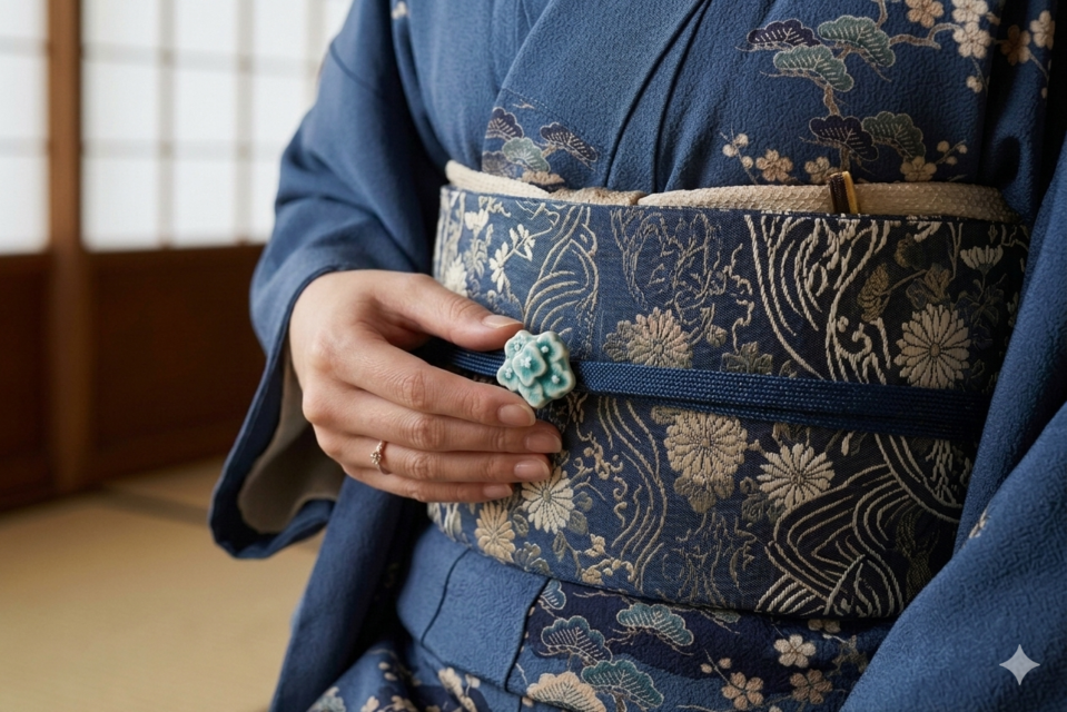 陶器のアクセサリー 紫陽花 帯留め/ブローチ | iichi 日々の暮らしを