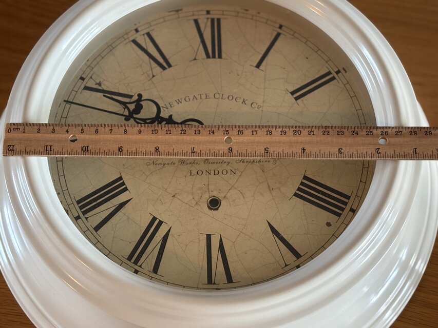 NEWGATE 壁掛け時計 36cm ローマ数字 アンティーク調 稼働品 newgate