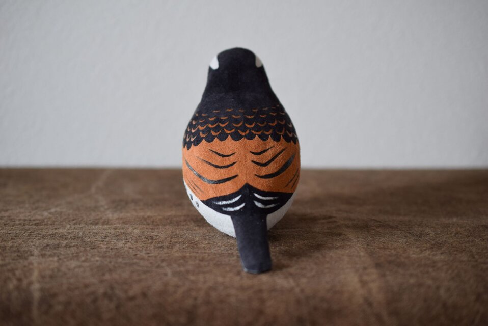 革のオブジェ ツグミ | iichi 日々の暮らしを心地よくするハンドメイド