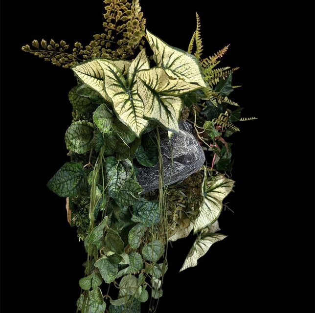光触媒 人工観葉植物 ウォールグリーン フェイクグリーン 壁掛け