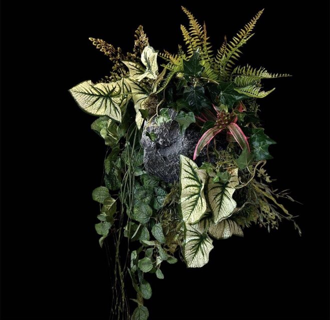 光触媒 人工観葉植物 ウォールグリーン フェイクグリーン 壁掛け