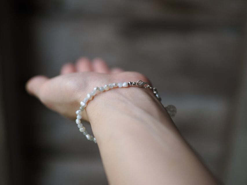 Jade・Pearl- bracelet | iichi 日々の暮らしを心地よくする