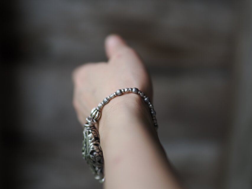 India・Karen- silver bracelet | iichi 日々の暮らしを心地よくする 