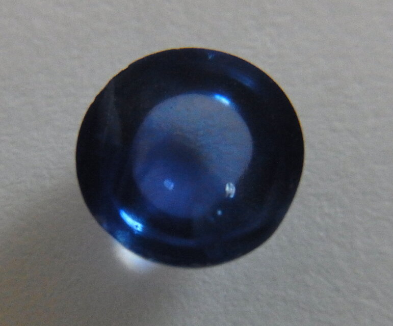 天然コランダム ブルーサファイア 1.420ct 鑑別書（中央宝石研究所
