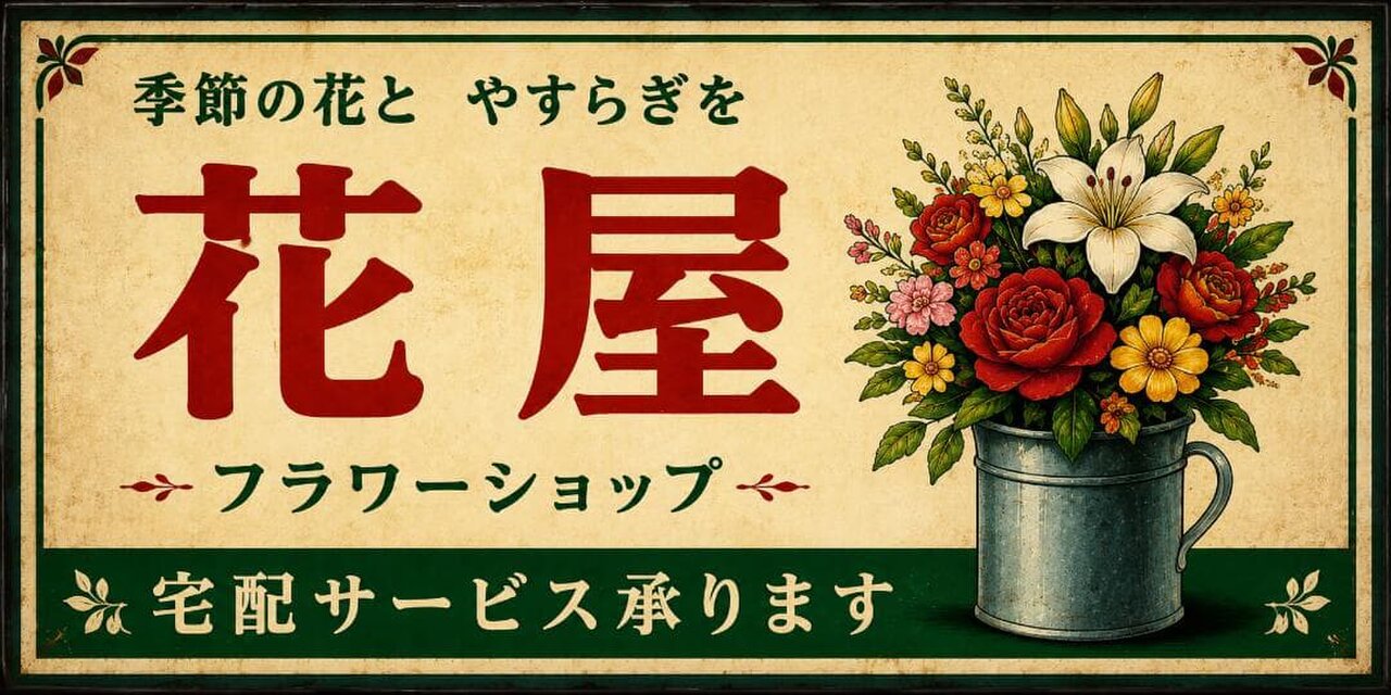 オーダー無料】花屋 フラワーショップ 季節の花 宅配サービス