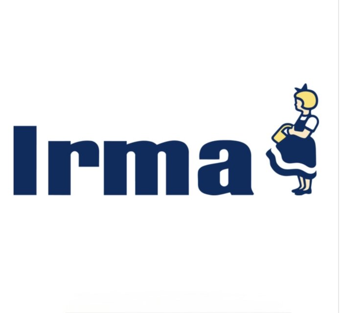 Denmark Irma tea towel꙳✧˖°デンマーク イヤマちゃん 鮮やかブルーの