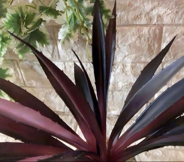光触媒 人工観葉植物 ウォールグリーン フェイクグリーン ロングアガベ