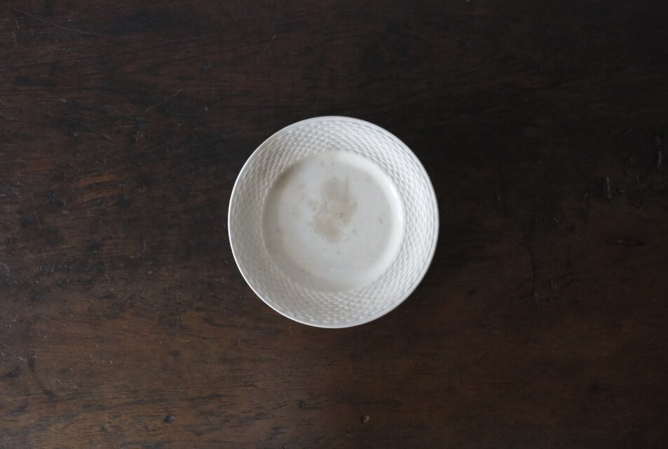 SAINT AMAND サンタマン パニエ皿 平皿 17.1cm フランス アンティーク
