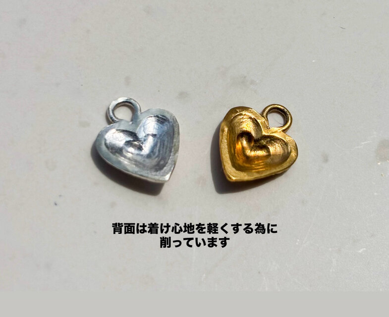 Classic heart hoop pierce❤︎ハートフープピアス《送料無料》/両耳用