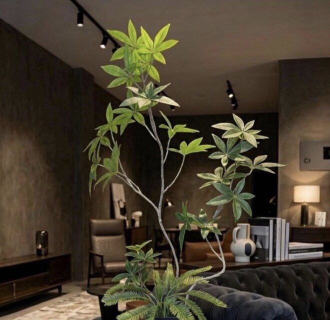 光触媒 観葉植物 ウォールグリーン フェイクグリーン クネクネパキラ