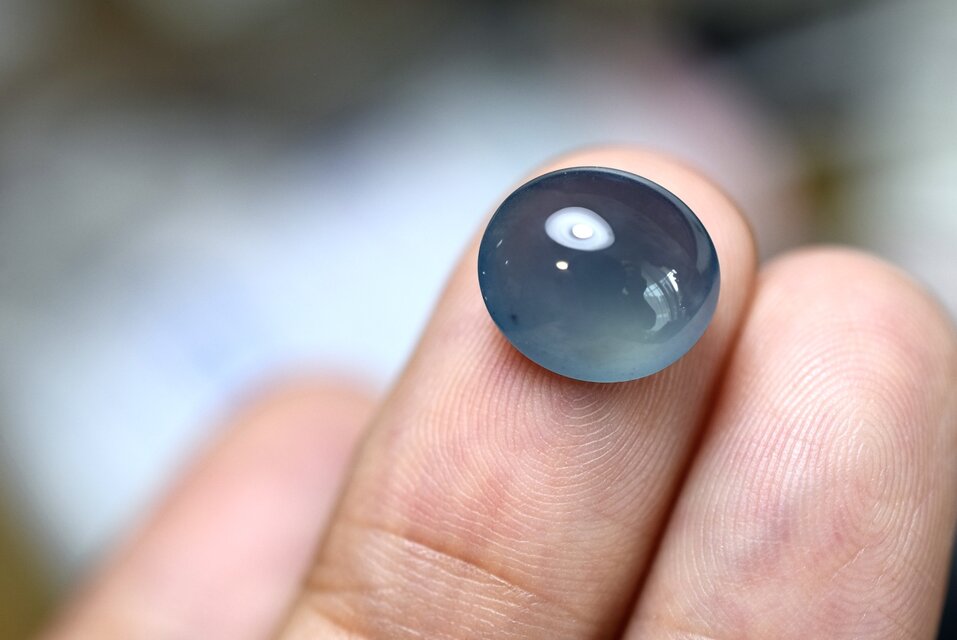 高透過性】本翡翠(氷種)のルース RS13-137 上品 宝石質 氷種