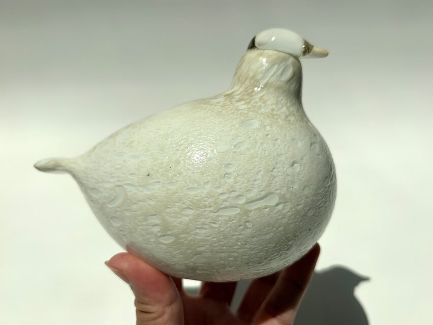 Oiva Toikka Willow Grouse / ライチョウ ① バード オイバ・トイッカ