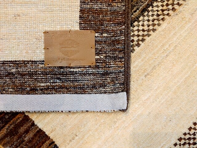 ハンドメイド 冬は暖かく夏は涼しい オールシーズン天然無染ラグ