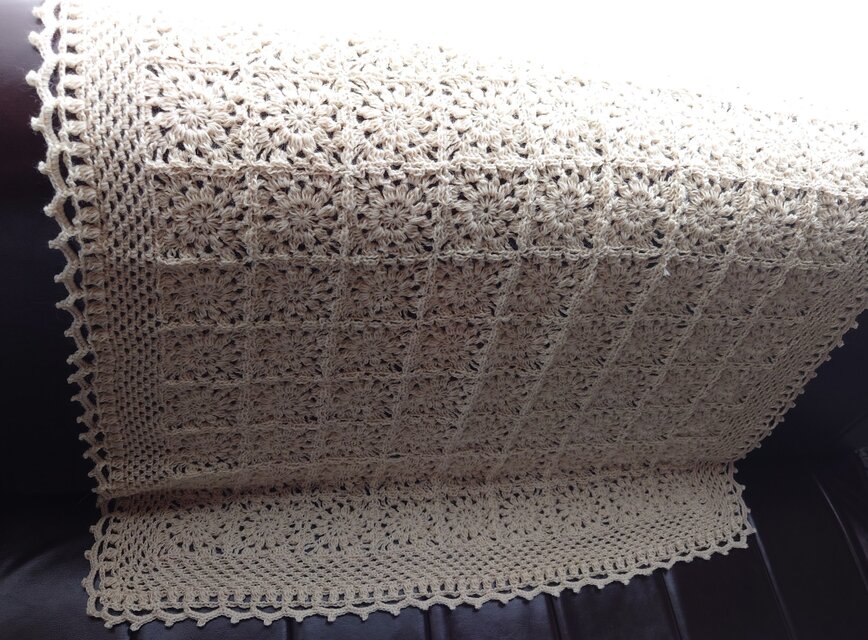 手編みブランケット（ミルキー） | iichi 日々の暮らしを心地よくする
