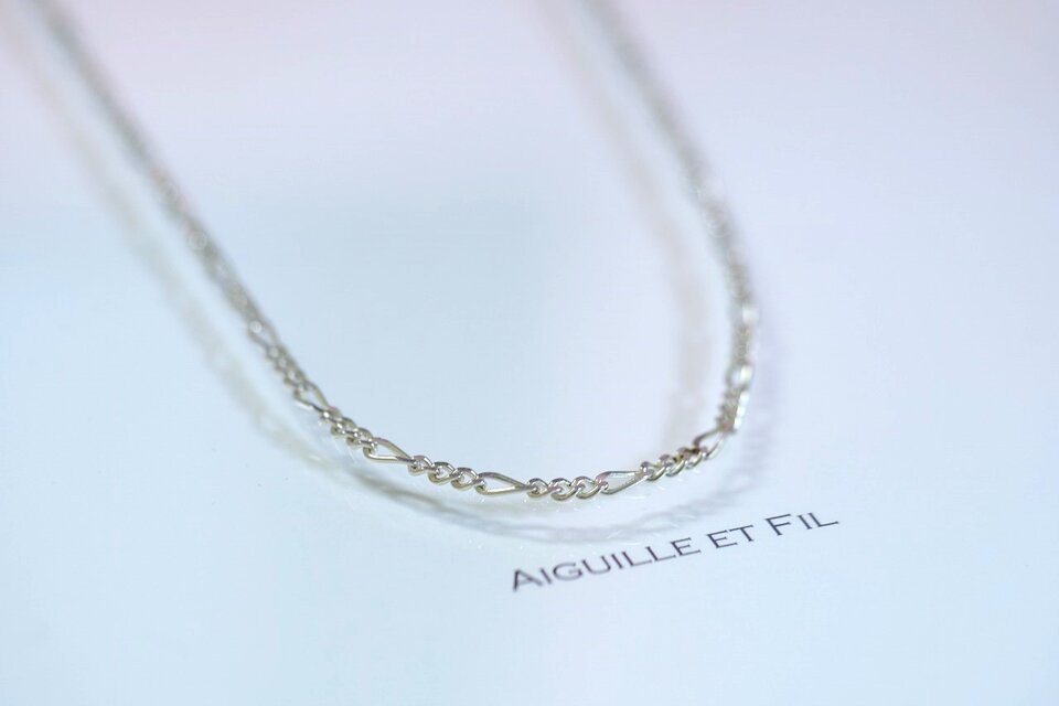 SILVER925 フィガロチェーンネックレス 60cm | iichi 日々の暮らしを