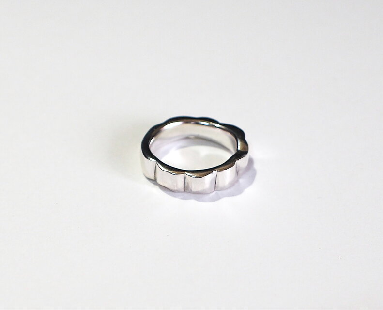 デコボコ シルバー925リング | iichi 日々の暮らしを心地よくする