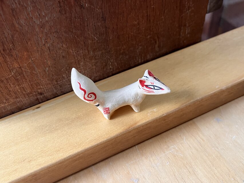 置物「野の狐」 | iichi 日々の暮らしを心地よくするハンドメイドや