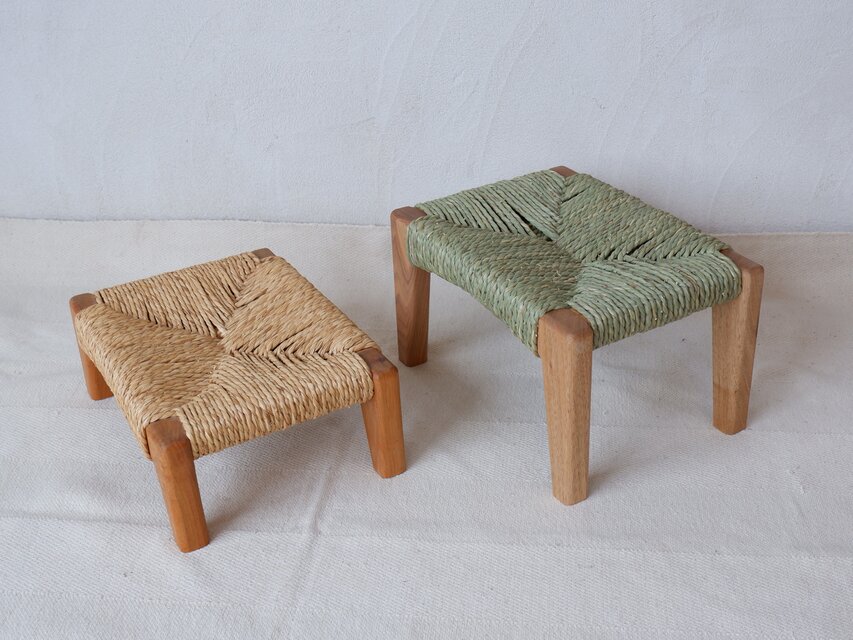 い草の座編み椅子完成品【低座：SH20㎝】 | iichi 日々の暮らしを