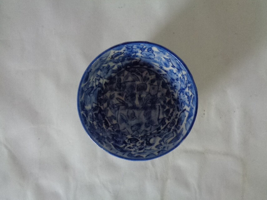 染付煎茶碗④ | iichi 日々の暮らしを心地よくするハンドメイドや