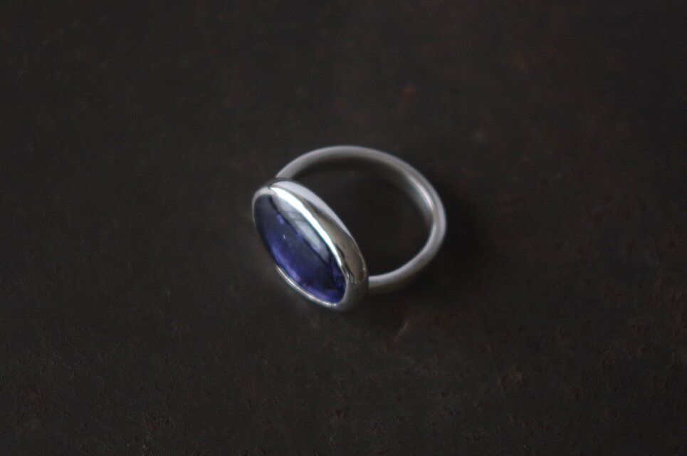 アイオライト リング | iichi 日々の暮らしを心地よくするハンドメイド