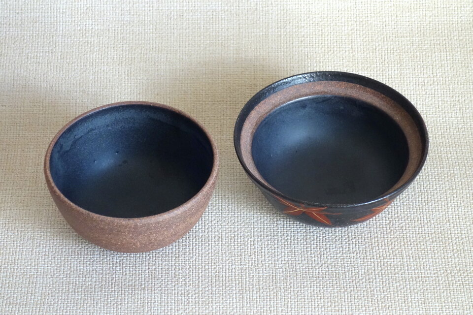 金彩赤絵紅葉鈴形蓋物a | iichi 日々の暮らしを心地よくする