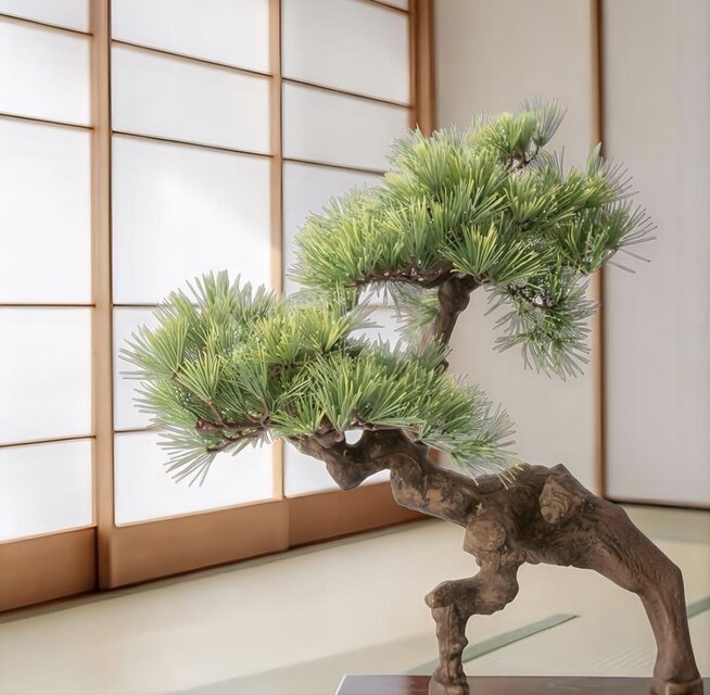 光触媒 人工観葉植物 ウォールグリーン フェイクグリーン 盆栽4655